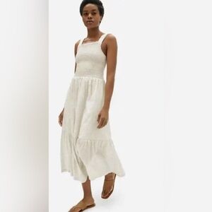 Everlane Cream Maxi Dress